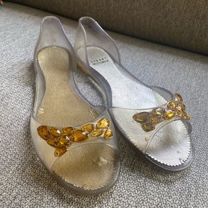 Stuart Weitzman Jelly flats